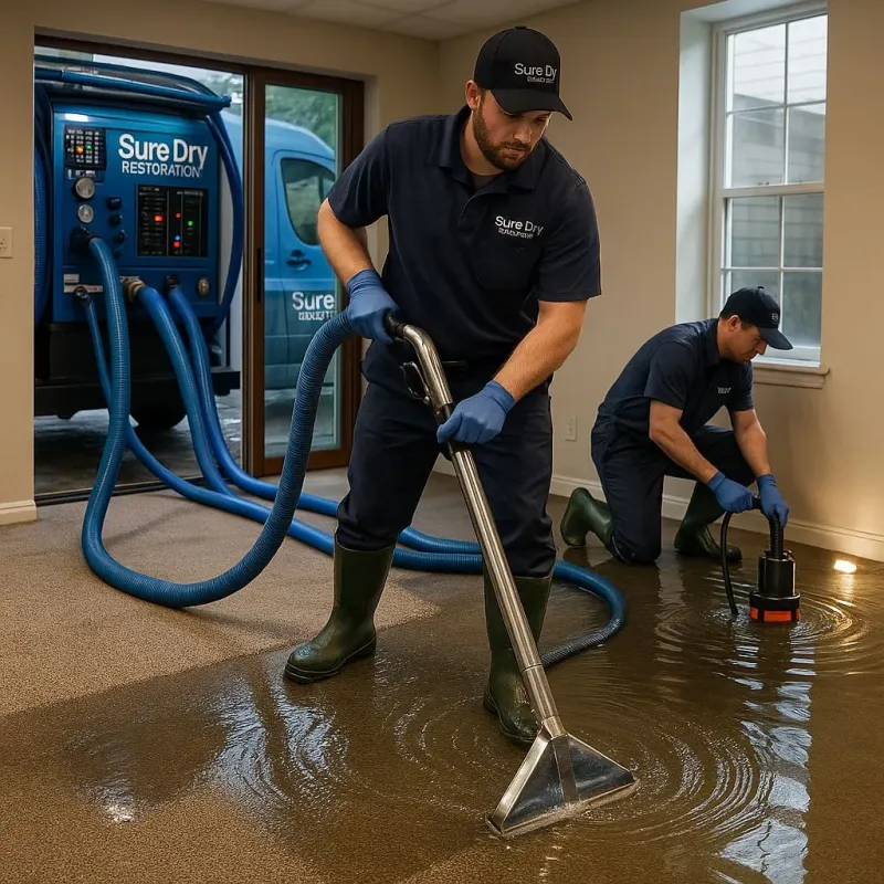 Water Extraction and Removal process in Novi, MI